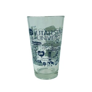Julia Gash Doodles Pint Glass